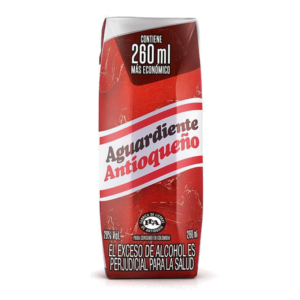 AGUARDIENTE ANT. ROJO CUARTO 269ml