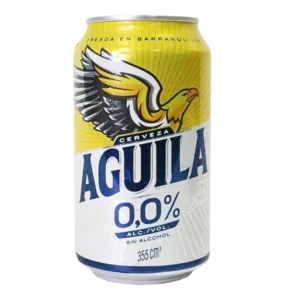 CERVEZA AGUILA CERO LATA 330ml