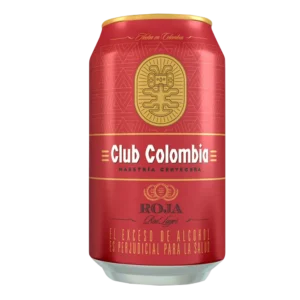 CERVEZA CLUB COLOMBIA ROJA LATA 330ml