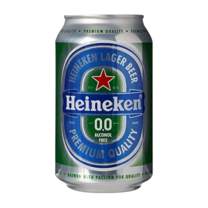CERVEZA HEINEKEN CERO LATA 330ml