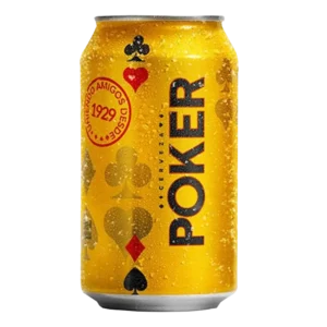 CERVEZA POKER LATA 355ml