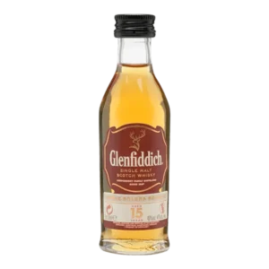 WHISKY GLENFIDDICH 15 AÑOS MINI 50ml