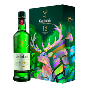 WHISKY GLENFIDDICH 12 AÑOS ESTUCHE 750ml x 12