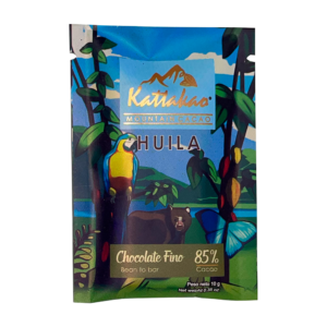 CHOCOLATE BARRA HUILA 10g 85% CACAO