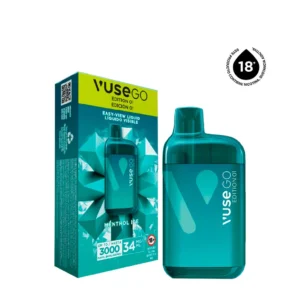 VAPORIZADOR VUSE GO MENTHOL ICE 3000 PUFFS 34mg