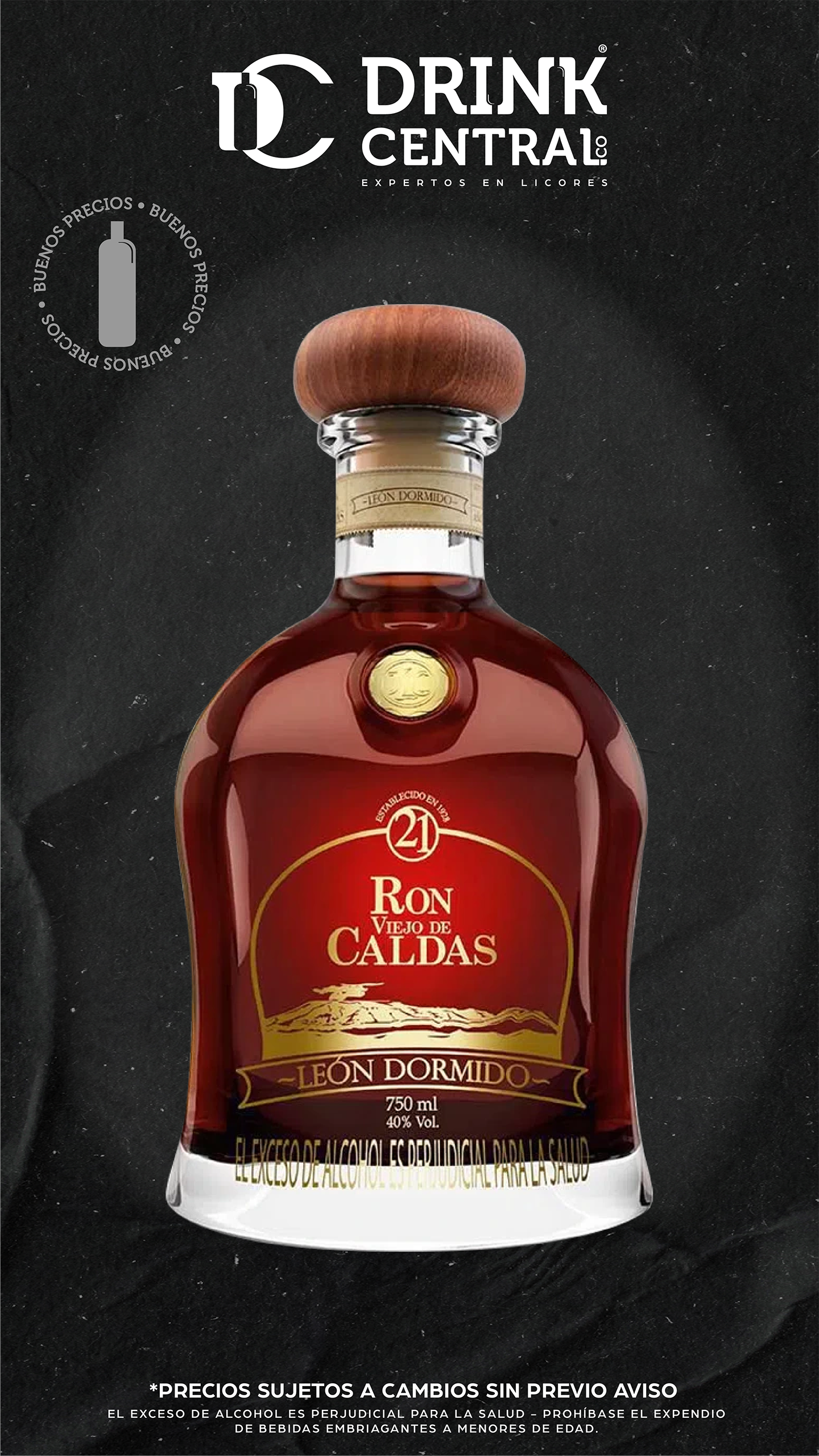 Ron Viejo de Caldas Leon Dormido