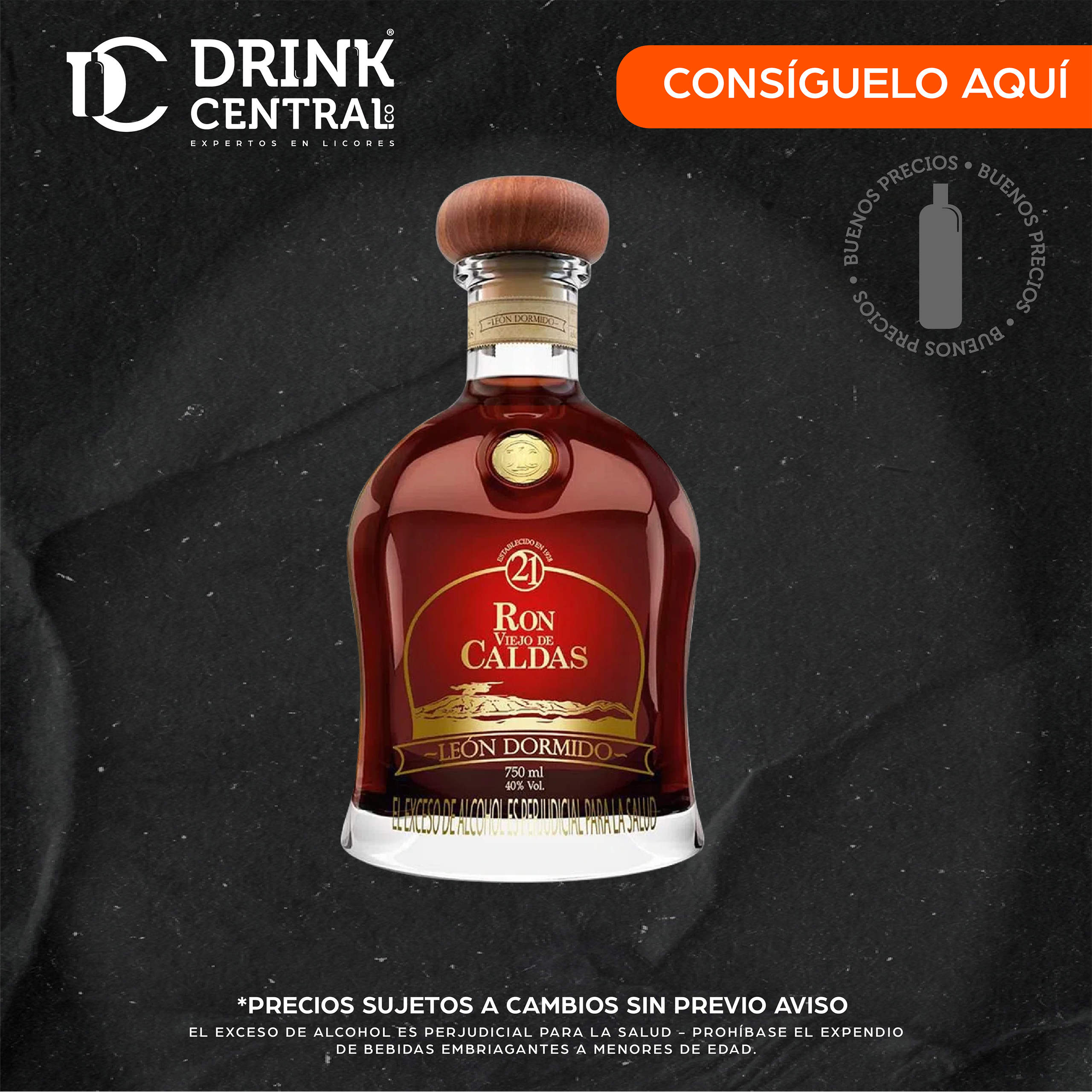 Ron Viejo de Caldas Leon Dormido